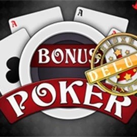 Try Bonus Poker Deluxe - 3 Hands slot by RTG (Reel Time Gaming) on voodoos.com.de – logo image