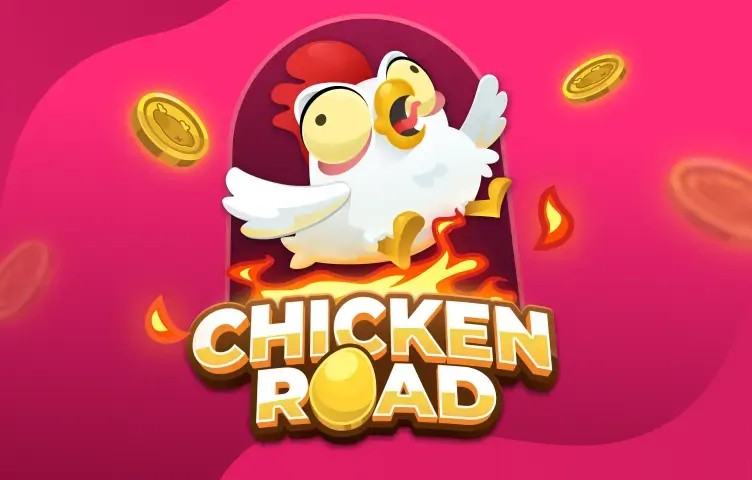 Chicken Road slot logo by InOut at VooDoo CasinoChicken Road