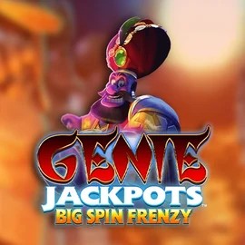 Official Jackpots logo: Genie Jackpots: Big Spin Frenzy by Blueprint Gaming at VooDoo Casino