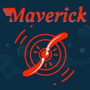 Maverick logo by AD LUNAM at VooDoo Casino