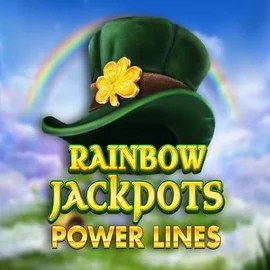 Rainbow Jackpots Power Lines logo by Red Tiger Gaming at VooDoo Casino